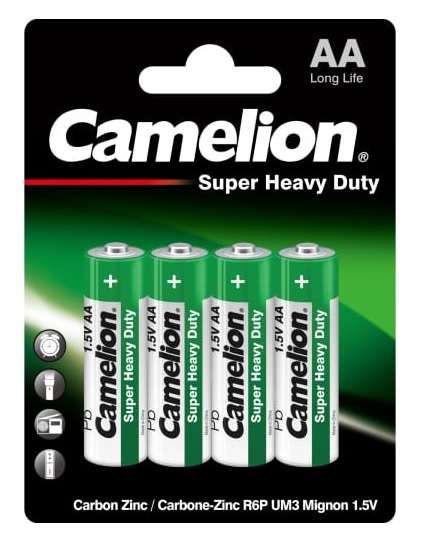 Батарейка 1.5В Camelion R6 BL-4, 1669