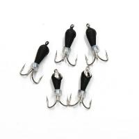 Мормышка ЯМАН вольф. бн. Черт с петлей с коронкой из никеля (короткий), d-4 мм, вес 1,1цв в асс