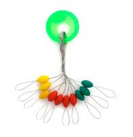 Стопор силиконовый Fanatik Varicolored размер SS (10 шт.)