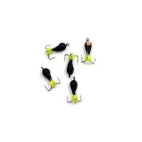 Мормышка ЯМАН вольф. бн. Черт с петлей с медной коронкой (короткий) в в асс