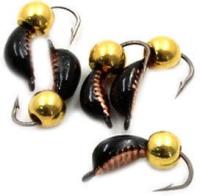 Мормышка вольфрам безнасад Яман Лодочка рифленая 1