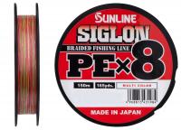 Шнур Sunline Siglon PEх8 multicolor 150м