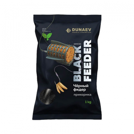 Прикормка DUNAEV BLACK Series 1 кг FEEDER (Фидер)