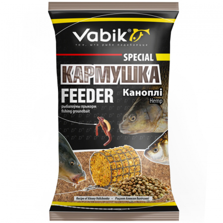 Vabik Special  Feeder Hemp - прикормка для рыбалки
