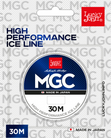Леска монофильная LUCKY JOHN MGC, зимняя, 30 м прозрачная