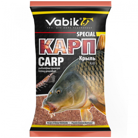 Vabik Special Carp Krill — прикормка для рыбалки