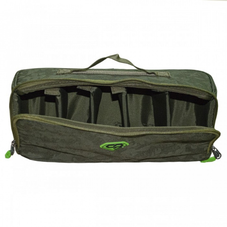CARP PRO Сумка Diamond для оснасток с поводочницей и 4-мя коробками 36х12х17см4